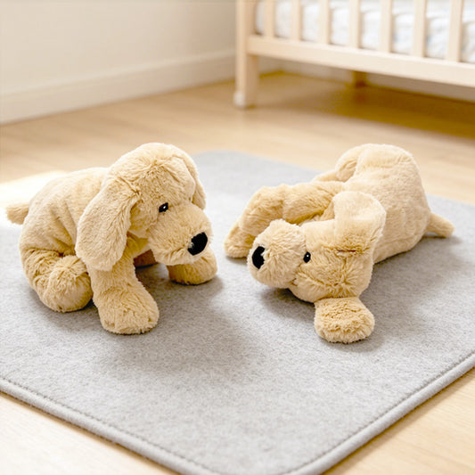 Snuggle Pup Plush Toy – Soft Lying Puppy Stuffed Animal (30cm) | Cute Dog Plush Gift & Cozy Companion